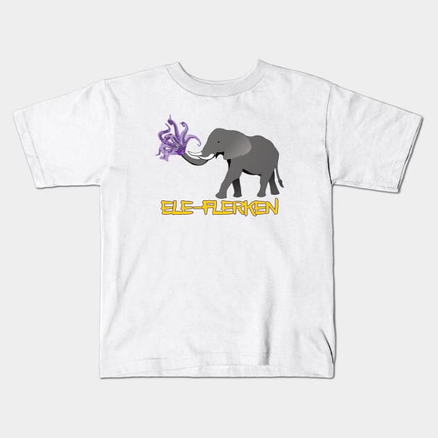 ELE-FLERKEN Kids T-Shirt by geekers25